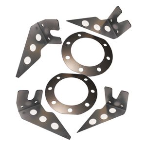Coil Tower Strengthening Brackets - Weld-In Design - Pair compatible with Nissan Patrol GQ GU RR