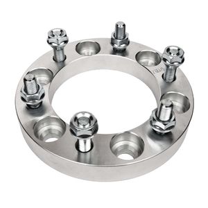 Wheel Spacers 25mm (1) 6 X 139.7 110mm ID 176mm OD Silver - Individual